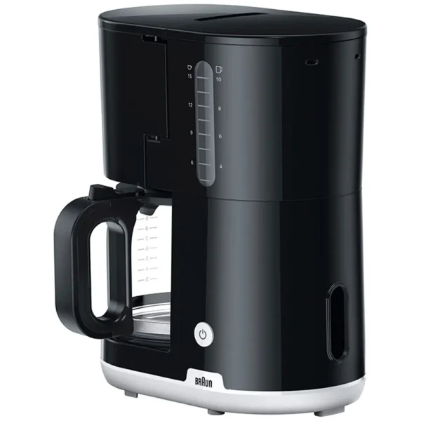 ⁦מכונת קפה בראון KF 1100 שחורה, Braun Coffee Maker KF 1100 Black.⁩ – תמונה ⁦5⁩