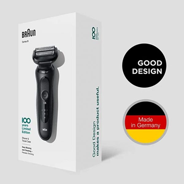 מכונת גילוח בראון סדרה 5 מהדורה מוגבלת - 100 שנה Braun MBS5