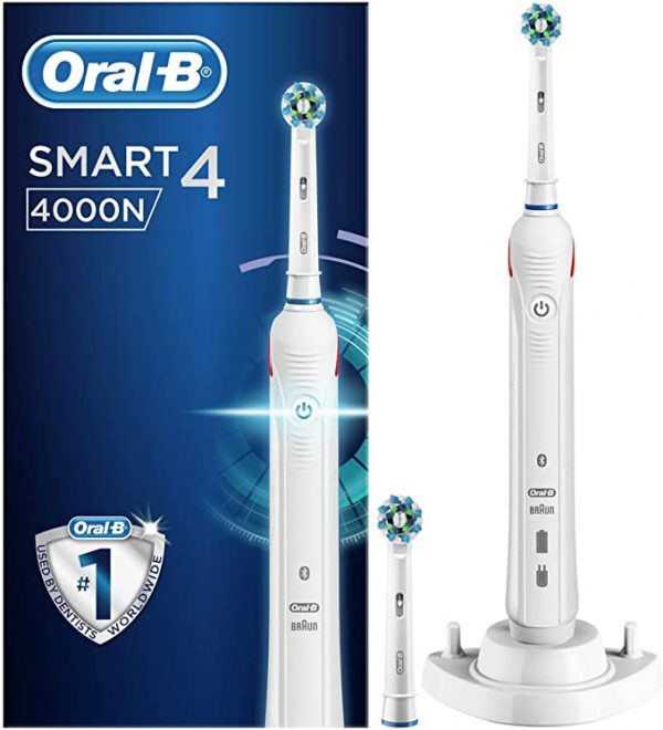 ⁦אורל בי ORAL B D601.524.3 SMART 4 4000⁩ – תמונה ⁦4⁩