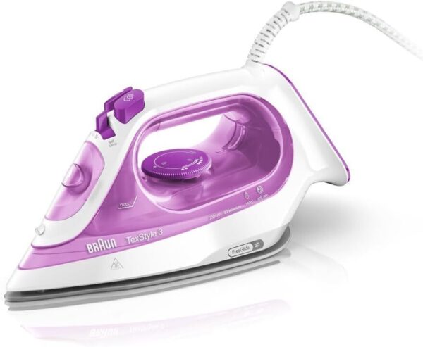 מגהץ קיטור Braun TexStyle 3 SI 3030 בצבע סגול