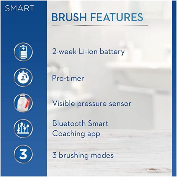⁦אורל בי ORAL B D601.524.3 SMART 4 4000⁩ – תמונה ⁦2⁩