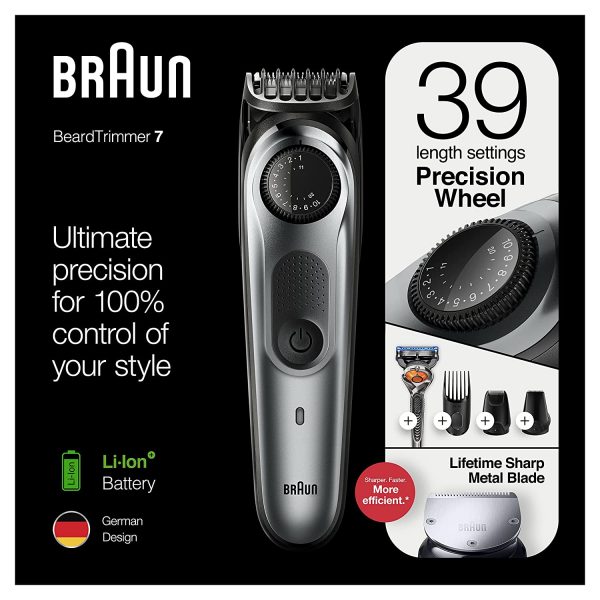 ⁦מכונת תספורת braun BT7240  Gillette Fusion5 ProGlide⁩ – תמונה ⁦5⁩